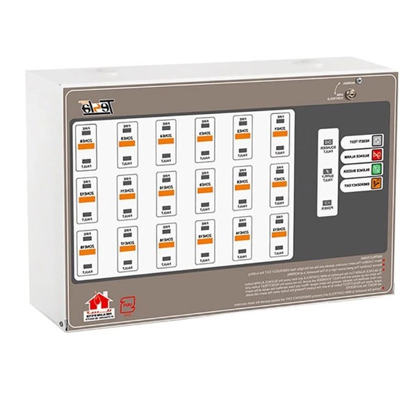 کنترل پنل اعلام حریق تسلا مدل TCP 10-18 کنترل پنل اعلام حریق تسلا مدل TCP 10-18