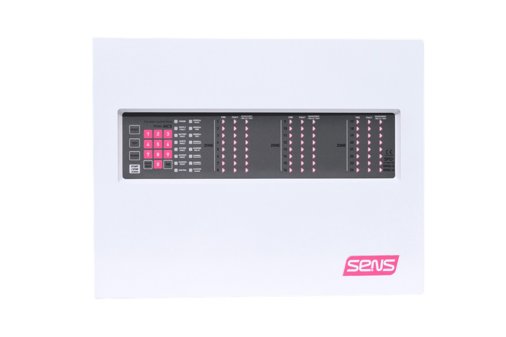 مرکز کنترل اعلام حریق سنس مدل MC۵ مرکز کنترل اعلام حریق سنس مدل MC۵