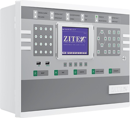 کنترل پنل اعلام حریق آدرسپذیر زیتکس مدل ZX-P-1000-PRO-AD کنترل پنل اعلام حریق آدرسپذیر زیتکس مدل ZX-P-1000-PRO-AD